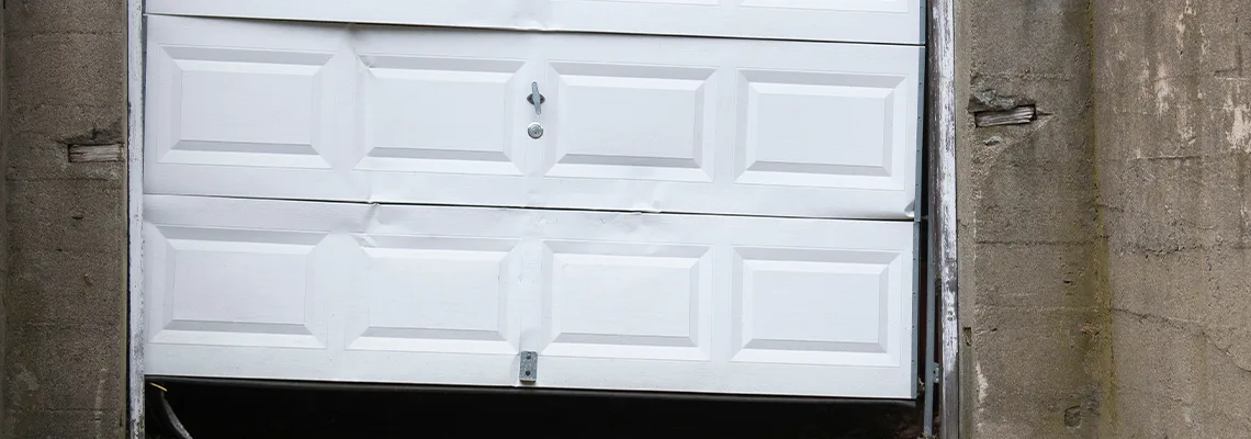 Garage Door Got Hit By A Car Dent Removal in Hanover Park, IL