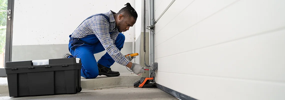 Garage Door Track Repair in Hanover Park, IL