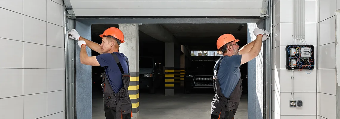 Wooden Garage Door Frame Repair in Hanover Park, Illinois